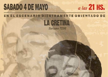 :::::::::::::::: Excelentes Nadadores + Patricia Turnes ::::::::::::::::::: T o d o s p a r a l a s c a s a s ** Sábado 4 de mayo - 21 hs. ** ** En La Cretina - Soriano 1236. ** Localidades: N$ 150000 (cientocincuenta mil nuevos pesos) EVENTO INFORMACIÓN BAJO EL PÓSTER