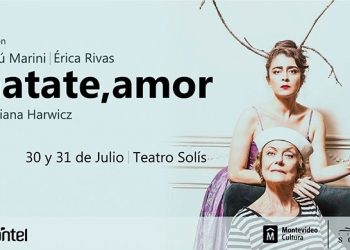 MATATE, AMOR de Ariana Harwicz con ÉRICA RIVAS y dirección de MARILÚ MARINI Llega al teatro uruguayo un unipersonal aclamado por la crítica y el público argentino, un trabajo magistral y de alto impacto de la talentosísima actriz Érica Rivas, en la piel de una mujer que cuestiona y se cuestiona sobre la maternidad, el casamiento, la vida en familia, los mandatos, los deseos, los miedos. 30 y 31 de Julio TEATRO SOLÍS