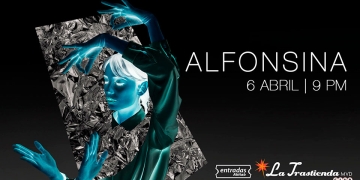 A L F O N S I N A E N L A T R A S T I E N D A M V D 6 - A B R I L | 21 H S Alfonsina se presenta este 6 de abril en La Trastienda Club MVD con el show que brilló en el LollaPalooza ar y adelantos de su próximo álbum, antes de salir nuevamente a ofrecer su música a escenarios del exterior.
