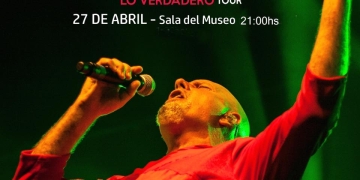 GUSTAVO CORDERA Y LA CARAVANA MÁGICA 27 de abril a las 21 hs - Sala del Museo Gustavo Cordera se presenta junto a la Caravana Mágica en el marco de su gira "Lo verdadero" Un show imperdible donde hará un repaso por los éxitos de siempre y su nuevo trabajo discografico "Entre las Cuerdas."