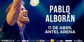 PABLO ALBORÁN Cierra su gira mundial #TOURPROMETO Jueves 11 de Abril de 2019, 21:00 hs. Antel Arena