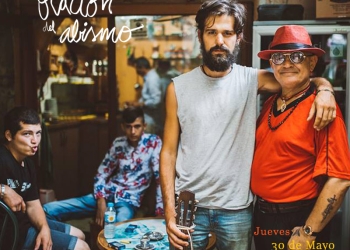 Guillermo Wood presenta su tercer disco solista, “Oración del abismo”, el 30 de Mayo en el CCE, con entrada gratuita. El nuevo trabajo fue grabado el pasado diciembre, junto a los músicos Ariel Iglesias, Fernando Henry, Pablo Gómez, José Luis Yabar y Jorge Rodríguez Rearden, en el estudio El Cuarto Tavella.