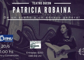 PATRICIA ROBAINA presenta: "DE UN SUEÑO A UN ENSAYO GENERAL" Jueves 20 - junio 21:00 hs PATRICIA ROBAINA recorre distintos trabajos de su trayectoria como compositora e investigadora.