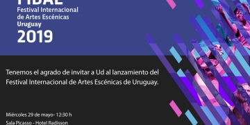 Desde el FIDAE tenemos el agrado de invitarlos al lanzamiento del Festival Internacional de Artes Escénicas de Uruguay, nos encantaría contar con su destacada presencia. Contará con la presencia de la Sra Ministra de Educación y Cultura; María Julia Muñoz, el director de Cultura; Sergio Mautone, el Coordinador general del INAE; José Miguel Onaindia, artistas del medio local e internacional. Miércoles 29 de Mayo, 12:30 h - Hotel Radisson/ Sala Piccaso.