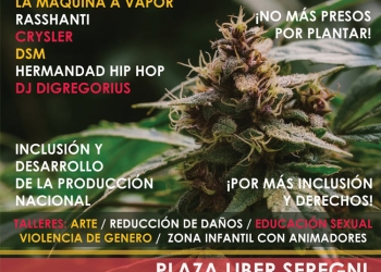 Este año nos encuentra ante una nueva Marcha Mundial por la Marihuana en Uruguay a 5 años de implementada la ley de regulación del Mercado de Marihuana.