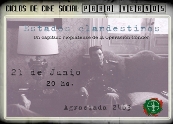 En el marco del 46 aniversario del Golpe de Estado, AUTE invita al Ciclo de Cine Social, Para Vernos, el viernes 21 de junio, a las 20 hs., en Agraciada 2463.