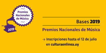 Convocatoria Premios Nacionales de Música 2019