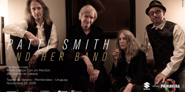 Primavera 0 2019: Patti Smith and Her Band en el Teatro de Verano de Montevideo