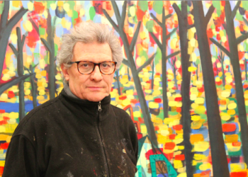 Duilio Pierri en el Museo de la Reconquista.