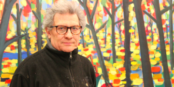 Duilio Pierri en el Museo de la Reconquista.