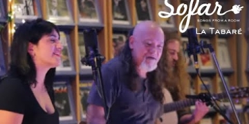 La Tabaré performing "Boogie de los Idiotas" at Sofar Montevideo on September 20, 2017