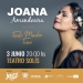 Jazz Tour junto a la Embajada de Portugal y el Camões-Instituto da Cooperação e da Língua, en el marco del Día de Portugal, presentan a Joana Amendoeira. Joana Amendoeira es una de las voces más relevantes de la llamada "nueva generación del Fado". Fiel a sus bases más tradicionales, el Fado en la voz de Joana Amendoeira gana una nueva vida y actitud. Cuando tenía apenas 13 años, se corona vencedora de la Gran Noche del Fado de Oporto.