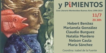 CaRAMELOS y PiMIENTOS, el decano de los ciclos literarios de Montevideo, con 24 años ininterrumpidos de actividad, los espera el jueves 11 de julio a las 20.30h.