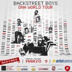 BACKSTREET BOYS en URUGUAY DNA WORLD TOUR NUEVA FECHA 9 de MARZO ANTEL ARENA