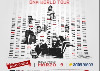 BACKSTREET BOYS en URUGUAY DNA WORLD TOUR NUEVA FECHA 9 de MARZO ANTEL ARENA