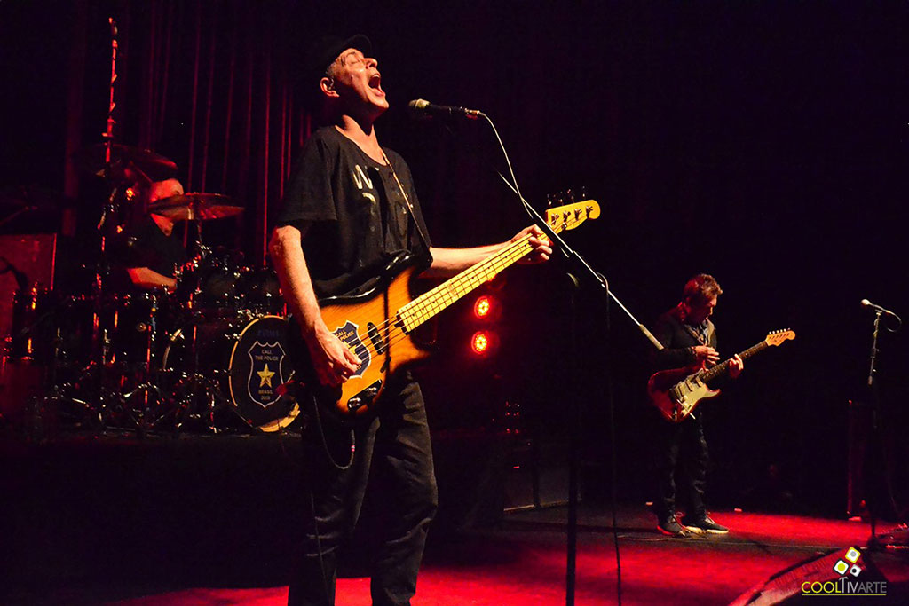 CALL THE POLICE Andy Summers, Rodrigo Santos y João Barone con éxitos de THE POLICE en La Trastienda Club MVD - setiembre 2019 - Foto © Maite Varela www.cooltivarte.com