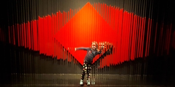 Julio Le Parc - Un-visionario - setiembre 2019 - CCK - Centro Cultural Kirchner - foto celular - Federico Meneses www.cooltivarte.com