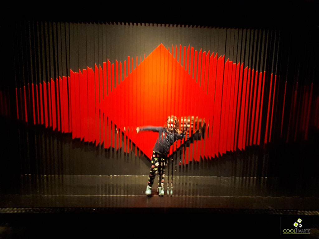 Julio Le Parc - Un-visionario - setiembre 2019 - CCK - Centro Cultural Kirchner - foto celular - Federico Meneses www.cooltivarte.com