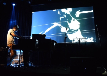 Luciano Supervielle en Magnolio Sala Artistas invitados Lucía Torrón Gabriel Casacuberta Juan Casanova Pedro Dalton 20/09 Fotos Claudia Rivero