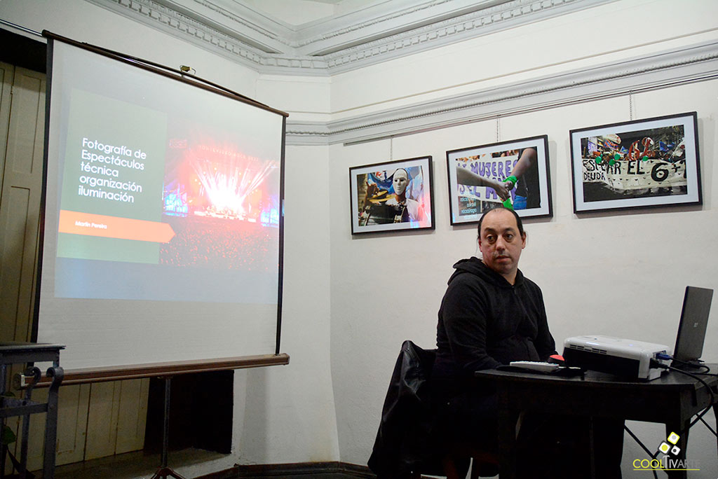 MARTÍN PEREIRA - CICLO DE CHARLAS FOTOGRÁFICAS – FOTOGRAFÍA DE ESPECTÁCULOS - Aquelarre Escuela de fotografía - Setiembre 2019 - Foto © Federico Meneses MARTÍN PEREIRA - CICLO DE CHARLAS FOTOGRÁFICAS – FOTOGRAFÍA DE ESPECTÁCULOS - Aquelarre Escuela de fotografía - Setiembre 2019 - Foto © Federico Meneses www.cooltivarte.com