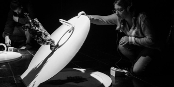 El artista plástico Pablo Sánchez presentó su interactiva muestra llamada Promesas, en Sala El Andén de la ciudad de Salto. Setiembre 2019 - Fotos © Mayra Cánepa www.cooltivarte.com