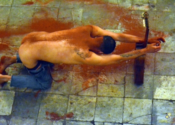 HASTA EL TUÉTANO – ENCUENTRO REGIONAL DE PERFORMANCE - Pensión cultural Milán Juan Carlos Gómez 1531, Ciudad Vieja octubre 2019 Foto Federico Meneses www.cooltivarte.com