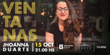 Jhoanna Duarte presentará canciones de “Ventanas” Con una voz poderosa, sutil, versátil, que cautiva a quien la escuche, Jhoanna Duarte presentará canciones de su próximo disco titulado “Ventanas”, más algunas versiones de su disco debut “Nómade”.
