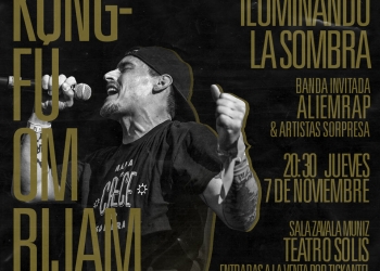 Kung-Fú OmBijam adelanta “Iluminando la sombra” en el Teatro Solís. El próximo 07 de noviembre