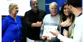 Mención a obra de Teatro Inclusivo "Nuestro Hermano" - Sala Arredondo del Ministerio de Turismo - Octubre 2019 - Foto © Andrea Silvera www.cooltivarte.com