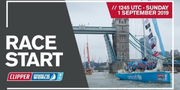 El velero Punta del Este comenzó la regata alrededor del mundo Clipper Race 2019, que llegará a Uruguay por segunda vez en la segunda quincena de octubre.