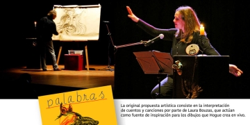 Palabras ilustradas al CaféBar Tabaré