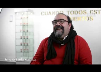 Entrevsita con Fernando Barrios Obra "Artista de Mierda" 49 Premio Montevideo de Artes Visuales