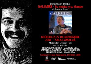 Presentación del libro 'Galemire · Su música y su tiempo' de Eduardo Rivero