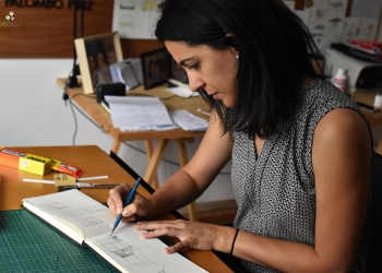 Carolina Palombo Píriz es arquitecta y diseñadora industrial Diciembre 2019 - Fotografía Magdalena Patiño Roquero www.cooltivarte.com