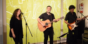 Museos en la Noche Edición N´ 15 - Garo Arakelián acompañado por Laura Gutman y Santiago Peralta - Museo Figari - 13-12-19 - Fotos Claudia Rivero - www.cooltivarte.com