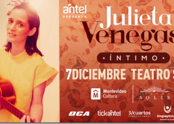 JULIETA VENEGAS presenta su show “INTIMO” en MONTEVIDEO