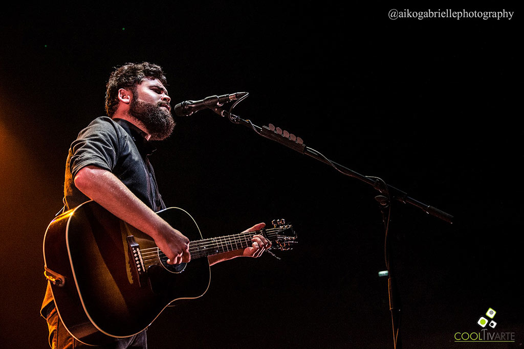 Passenger el pasado miércoles en el Antel Arena con Stu Larsen abriendo el concierto - Diciembre 2019 - Fotografía: @aikogabriellephotography - www.cooltivarte.com