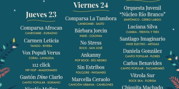 El Teatro de Verano Ramón Collazo cierra los festejos de sus 75 años con el Primer Festival Cielo abierto