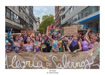 #8M – 2020 - DÍA INTERNACIONAL DE LA MUJER - 18 de julio - Montevideo - Foto © Esmir Jorge www.cooltivarte.com