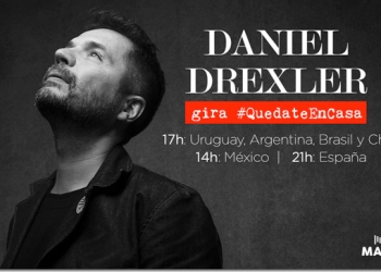 Concierto de la gira QuedateEnCasa Daniel Drexler
