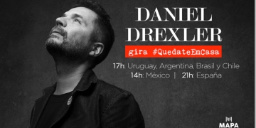 Concierto de la gira QuedateEnCasa Daniel Drexler