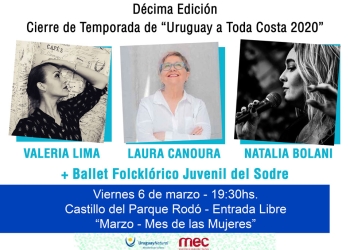 LAURA CANOURA - VALERIA LIMA - NATALIA BOLANI - Castillo del Parque Rodó