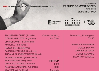 Mundial Poético de Montevideo 2020- DIA 01