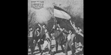 Evocación de la gesta histórica del mismo nombre, con escenas filmadas en escenarios naturales de la Playa de la Agraciada. Los Treinta y Tres Orientales es el nombre con el que históricamente se conoce a los hombres liderados por Juan Antonio Lavalleja que, en 1825, emprendieron una insurrección desde lo que hoy es la Argentina, para recuperar la independencia de la Provincia Oriental (territorio que comprendía lo que hoy es Uruguay y parte del actual estado brasileño de Río Grande del Sur), en ese momento bajo dominio brasileño.