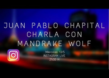 Cuarentena sessions. Charlas del músico Juan Pablo Chapital con diversos músicos uruguayos. Primera parte con Alberto "Mandrake" Wolf