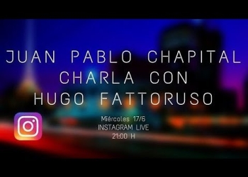 Cuarentena sessions. Charlas del músico Juan Pablo Chapital con diversos músicos uruguayos. Primera parte con Hugo Fattoruso