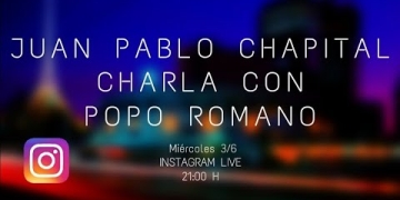 Cuarentena sessions. Charlas del músico Juan Pablo Chapital con diversos músicos uruguayos. Tercera parte con Popo Romano