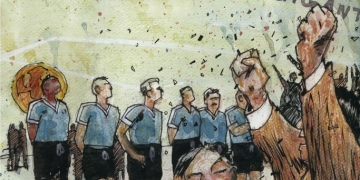 A inicios de julio, Sujetos ediciones abre su camino editorial con Elogio del Maracanazo, del chileno Víctor Hugo Ortega. La nota editorial nos dice del curioso recorrido de este manojo de relatos que viera luz por vez primera en Chile en 2013, fuera ampliado para su edición en México en 2017 y, con un par de eliminaciones y un cuento escrito especialmente para este volumen, aparece en Uruguay en lo que es ya su cuarta edición.