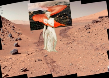 Trabajo visual que forma parte de una serie de creaciones de la artista Mariana Gallay inspirada en el presente texto