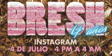"BRESH", la fiesta más popular de Argentina de los últimos tiempos, celebra sus cuatro años de vida este sábado 4 de julio con una transmisión en vivo por IG desde las 4 de la tarde hasta las 4 de la madrugada con la participación de todos sus DJ´s. El evento arrancará a plena luz del día, lo que servirá también para que seguidores de otros países con husos horarios diferentes puedan sumarse y disfrutar de la propuesta.